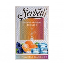 Табак Serbetli Ice Tangerine Blueberry 50 грамм (ледяной мандарин с черникой)