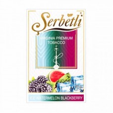 Табак Serbetli Ice Watermelon Blackberry 50 грамм (свежий арбуз с ежевикой)