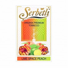 Табак Serbetli Lime Space Peach 50 грамм (жареный персик с лаймом)