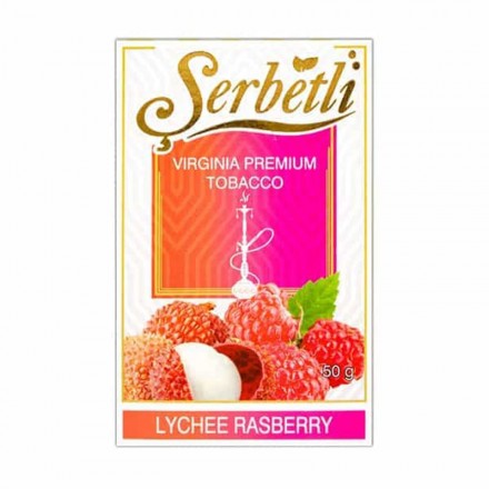 Табак Serbetli Lychee Raspberry 50 грамм (личчи с малиной)