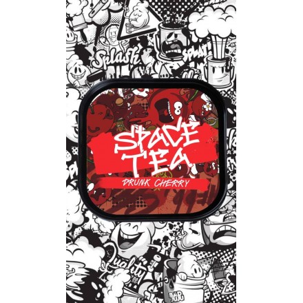Безникотиновая смесь Space Tea Drunk Cherry 40 грамм (пьяная вишня)