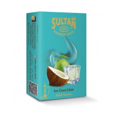 Табак Sultan Ice Coco Lime 50 грамм (ледяной кокос с лаймом)