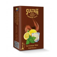 Табак Sultan Ice Lemon Mint 50 грамм (ледяной лимон с мятой)