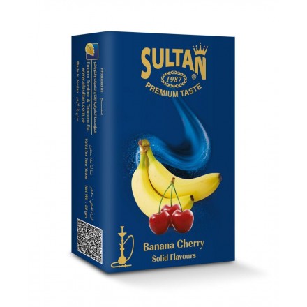 Табак Sultan Banana Cherry 50 грамм (банан вишня)