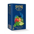Табак Sultan Peach Lime Cool 50 грамм (ледяной персик с лаймом)
