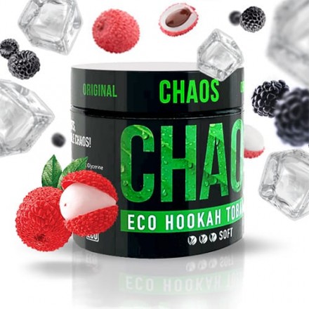 Табак Chaos Policeman soft line 100 грам (чорниця ліччі м’ятта)
