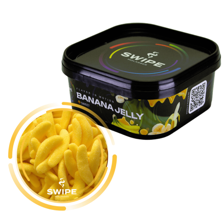 Безникотиновая смесь Swipe Banana Jelly 250 грам (бананове желе)