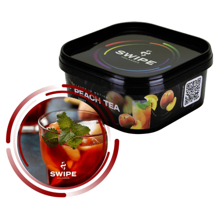 Безникотинова суміш Swipe Peach Tea 250 грам (персиковий чай)