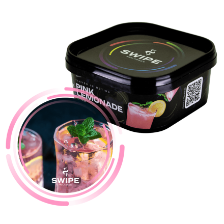Безникотиновая смесь Swipe Pink Lemonade 250 грамм (грейпфрутовый лимонад)