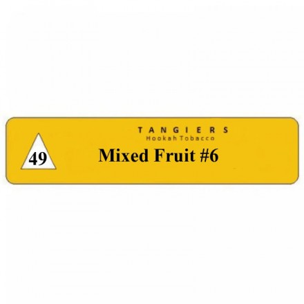 Табак Tangiers #49 Noir Mixed Fruit #6 100 грамм (мультифрукт)