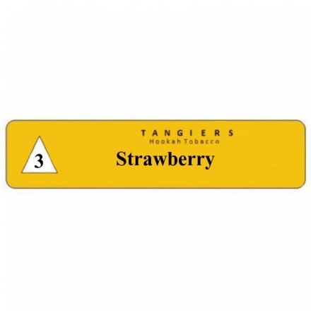 Табак Tangiers #3 Noir Strawberry 250 грамм (клубника)