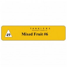 Табак Tangiers #49 Noir Mixed Fruit #6 250 грамм (мультифрукт)