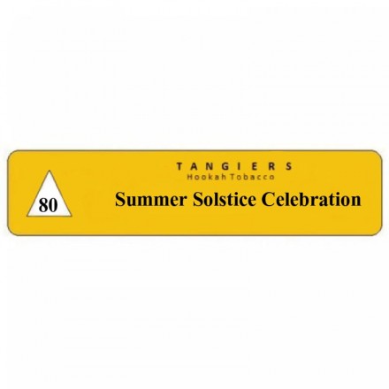 Табак Tangiers #80 Noir Summer Solstice Celebration 250 грамм (сладкий вкус арбуза и гуавы)