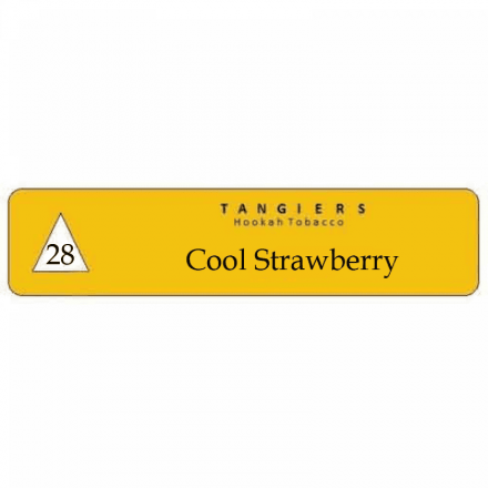 Табак Tangiers #28 Noir Cool Strawberry 250 грамм (клубничная конфета)