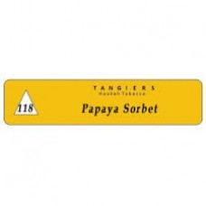 Табак Tangiers #118 Noir Papaya Sorbet 100 грамм (папайя)