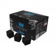 Уголь кокосовый Crown Air Flow 1 кг (72 кубика 25*25)	