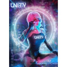 Табак Unity LICK MY LYCHEES 125 грамм (клубнично-сливочный коктейль с личи)