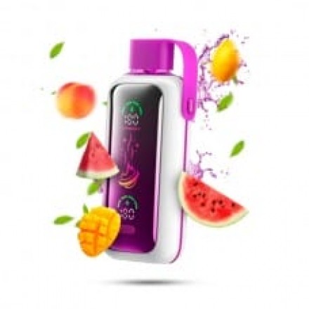 Одноразка VOZOL Peach Mango Watermelon 20000 затяжек (персик манго кавун)