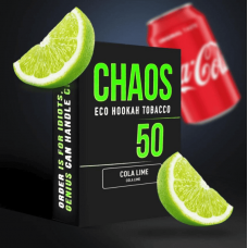 Табак Chaos Cola Lime soft line 50 грам (кола лайм)