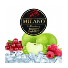 Табак Milano Ice Cranberry Raspberry Apple M132 100 грамм (лёд клюква малина яблоко)