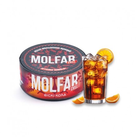 Табак Molfar Chill Line Віскі Оранж 100 грам (апельсин віскі)