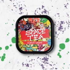 Безникотиновая смесь Space Tea Scarlet Grape 100 грамм (виноград лед)